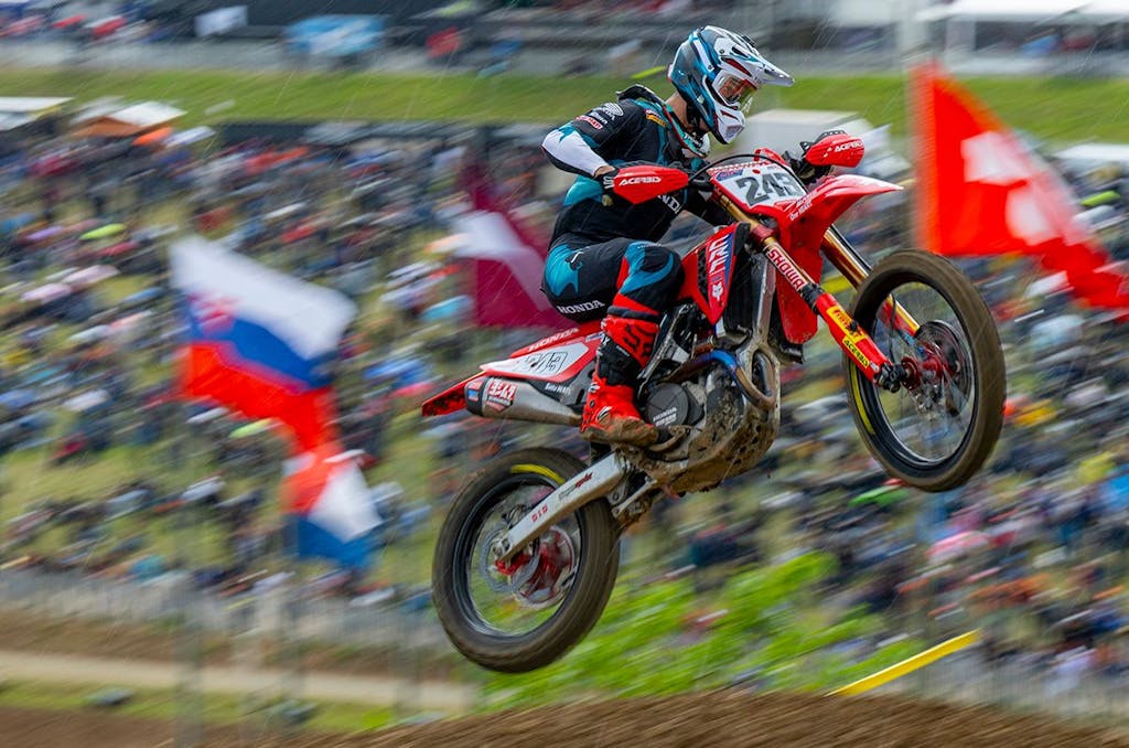Gajser Wins Moto - Takes Red Plate image