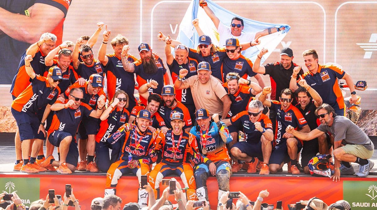 KTM Win Dakar - Story image