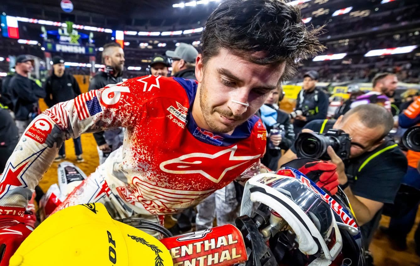 Lawrence Gets His First