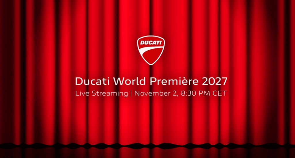 Ducati Announcement - Live image