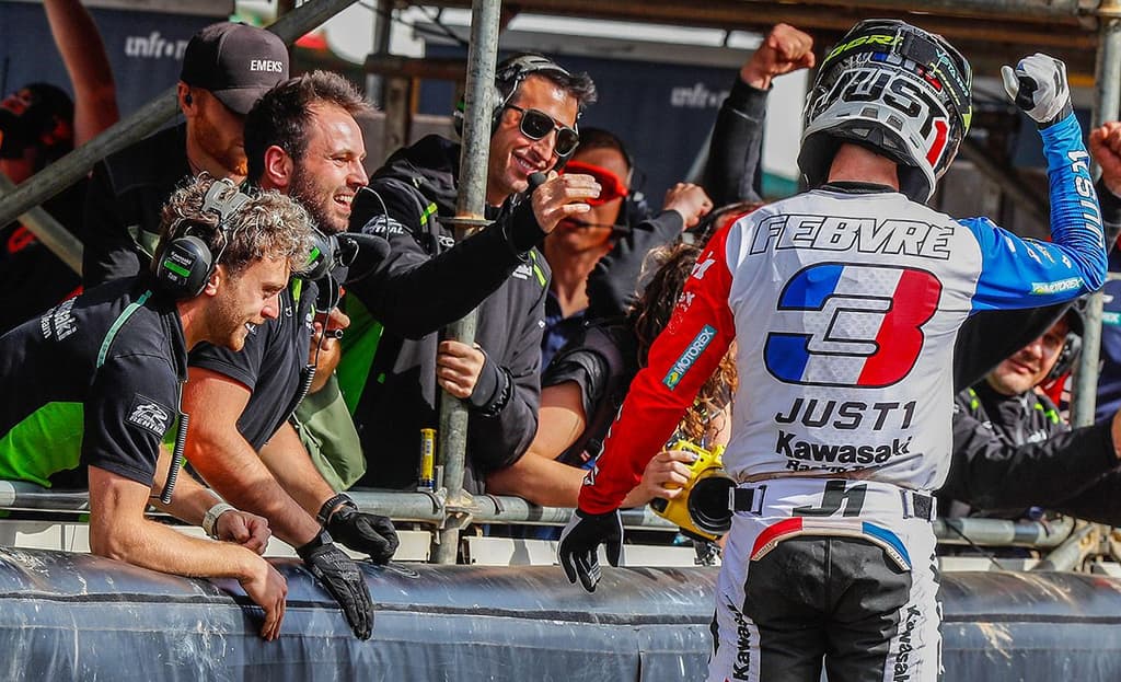 Romain Febvre and French GP image