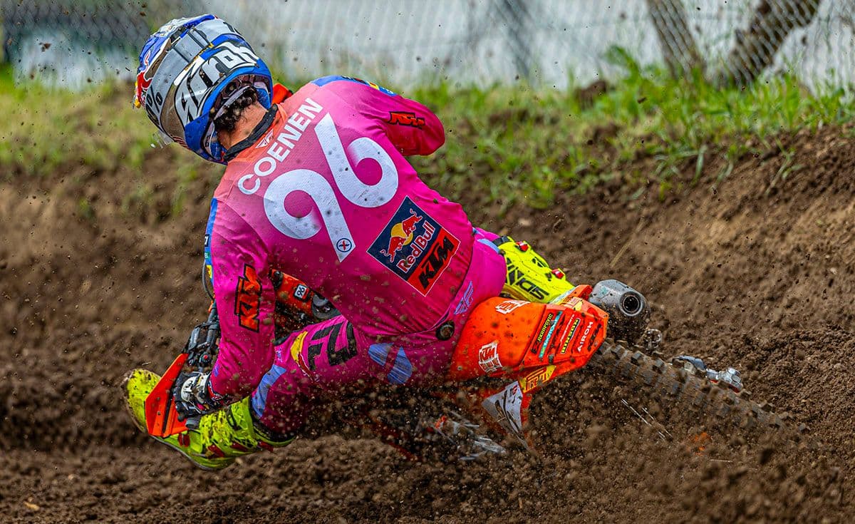 Coenen Wins Saturday - MXGP